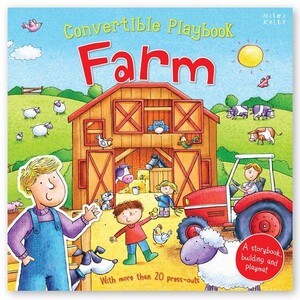 Пізнавальні книги: Convertible Playbook Farm