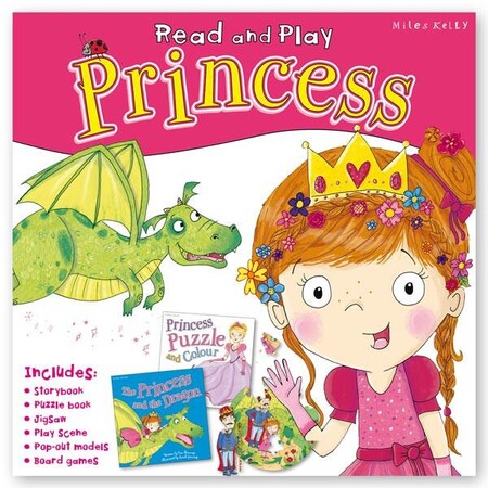 Художні книги: Read and Play Princess