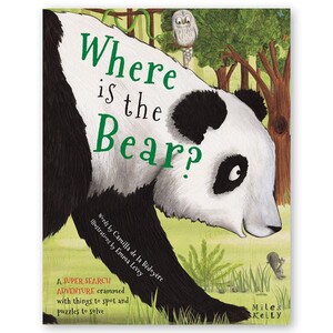 Книги для детей: Super Search Adventure Where is the Bear?