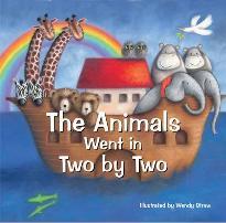 Книги про тварин: The Animals Went in Two by Two