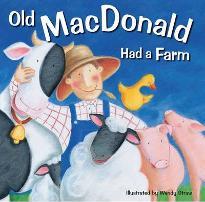 Книги про животных: Old MacDonald Had a Farm - Picture Book