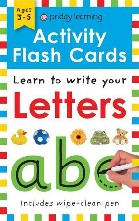 Розвивальні картки: Activity Flash Cards Letters [Priddy Books]