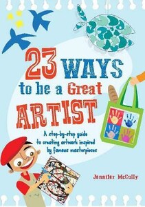 Книги для дітей: 23 Ways to be a Great Artist [QED]