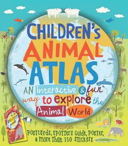 Книги для детей: Children's Animal Atlas