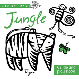 Книги для дітей: Wee Gallery Board Books: Jungle