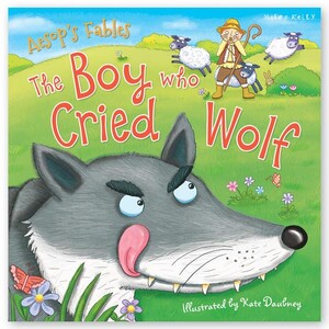 Книги про животных: Aesop's Fables The Boy who Cried Wolf
