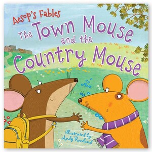 Книги про животных: Aesop's Fables The Town Mouse and the Country Mouse