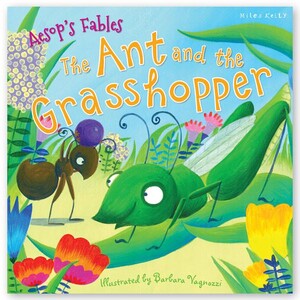 Книги про животных: Aesop's Fables The Ant and the Grasshopper