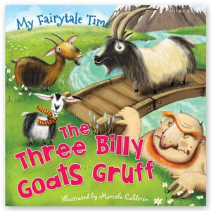 Книги про тварин: My Fairytale Time The Three Billy Goats Gruff