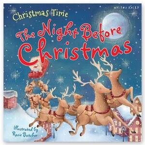 Книги для дітей: Christmas Time The Night Before Christmas