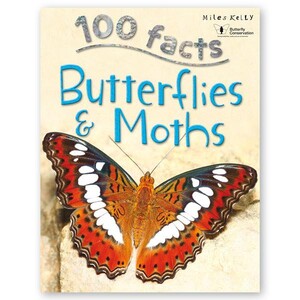 Познавательные книги: 100 Facts Butterflies and Moths