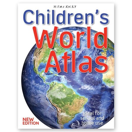 Для середнього шкільного віку: Children's World Atlas - by Miles Kelly