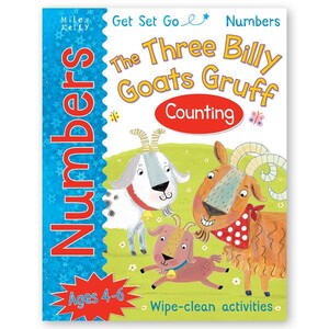 Развивающие книги: Get Set Go Numbers: The Three Billy Goats Gruff (Counting)