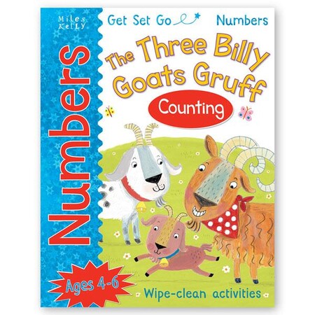 Навчання лічбі та математиці: Get Set Go Numbers: The Three Billy Goats Gruff (Counting)