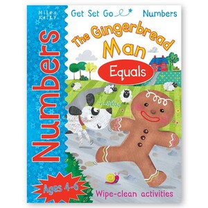 Розвивальні книги: Get Set Go Numbers: The Gingerbread Man - Equals
