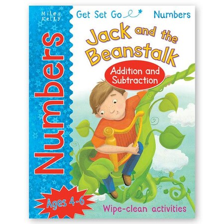 Для молодшого шкільного віку: Get Set Go Numbers: Jack and the Beanstalk - Addition and Subtraction