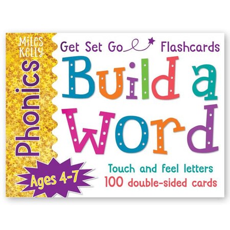 Навчання читанню, абетці: Get Set Go Phonics Flashcards: Build a Word