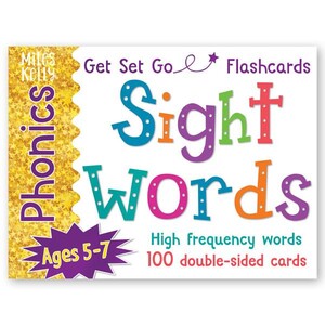Развивающие книги: Get Set Go Phonics Flashcards: Sight Words
