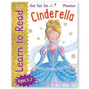 Розвивальні книги: Get Set Go Learn to Read: Cinderella