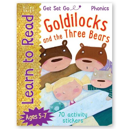 Для молодшого шкільного віку: Get Set Go Learn to Read: Goldilocks and the Three Bears
