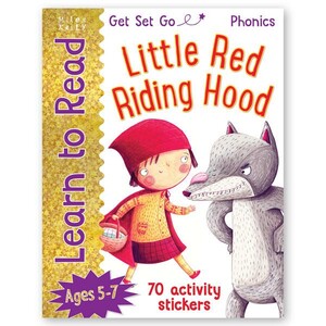 Навчання читанню, абетці: Get Set Go Learn to Read: Little Red Riding Hood