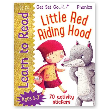 Для молодшого шкільного віку: Get Set Go Learn to Read: Little Red Riding Hood