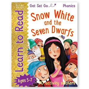 Книги для дітей: Get Set Go Learn to Read: Snow White and the Seven Dwarfs