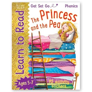 Обучение чтению, азбуке: Get Set Go Learn to Read: The Princess and the Pea