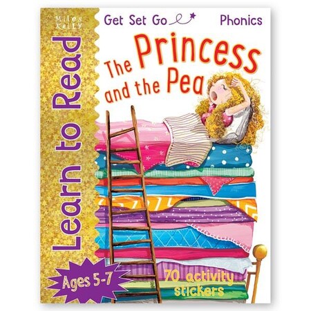 Для младшего школьного возраста: Get Set Go Learn to Read: The Princess and the Pea