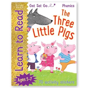 Навчання читанню, абетці: Get Set Go Learn to Read: The Three Little Pigs