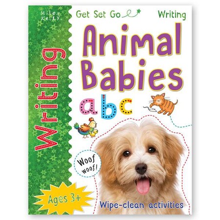 Для младшего школьного возраста: Get Set Go Writing: Animal Babies