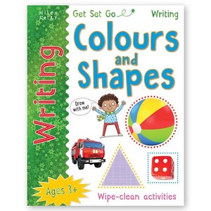 Книги для дітей: Get Set Go Writing: Colours and Shapes