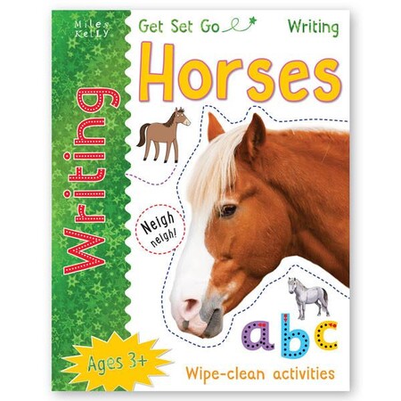 Для младшего школьного возраста: Get Set Go Writing: Horses