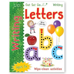 Розвивальні книги: Get Set Go Writing: Letters
