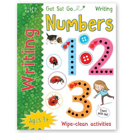 Для младшего школьного возраста: Get Set Go Writing: Numbers