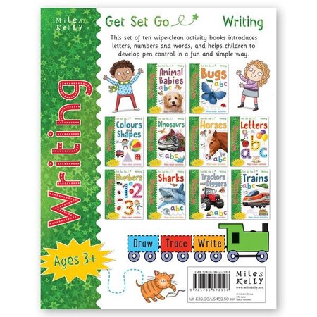 Для младшего школьного возраста: Get Set Go Writing: 10-book set