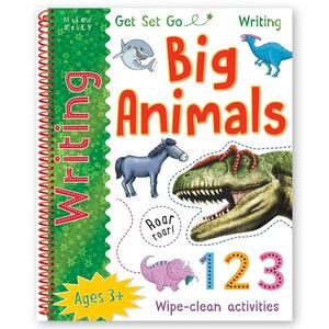 Книги про тварин: Get Set Go Writing: Big Animals