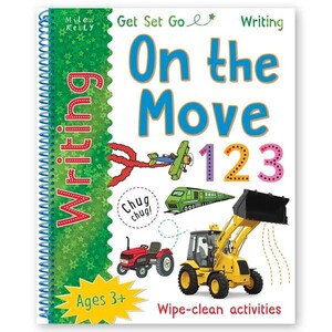 Розвивальні книги: Get Set Go Writing: On the Move
