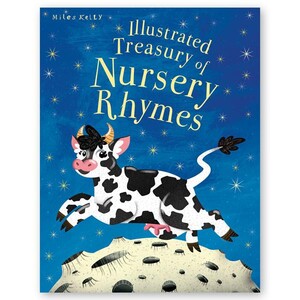 Книги для детей: Illustrated Treasury of Nursery Rhymes