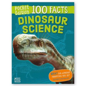 Книги про динозаврів: Pocket Edition 100 Facts Dinosaur Science