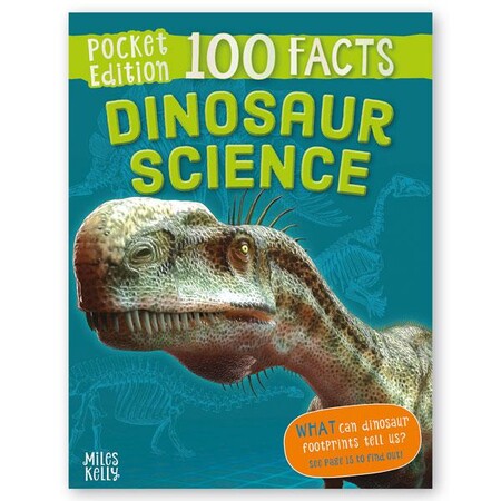 Для середнього шкільного віку: Pocket Edition 100 Facts Dinosaur Science