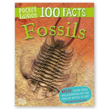 Для молодшого шкільного віку: Pocket Edition 100 Facts Fossils