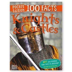 Пізнавальні книги: Pocket Edition 100 Facts Knights and Castles