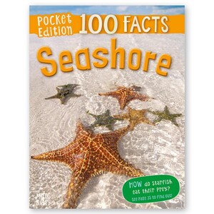 Книги для дітей: Pocket Edition 100 Facts Seashore