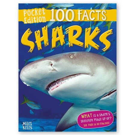 Для молодшого шкільного віку: Pocket Edition 100 Facts Sharks