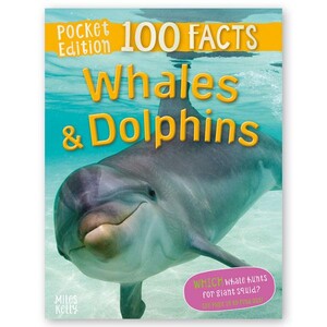 Книги для дітей: Pocket Edition 100 Facts Whales and Dolphins