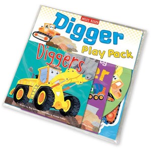 Книги для дітей: Digger Play Pack