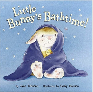 Книги для детей: Little Bunny's Bathtime!