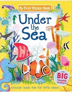 Книги для детей: Under The Sea Sticker book