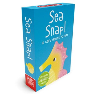 Развивающие книги: Snap cards "Sea"